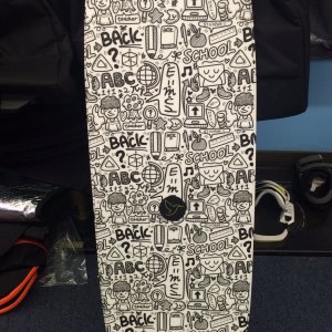 2018 Nobile Whirly Bird Junior Wakeboard 127