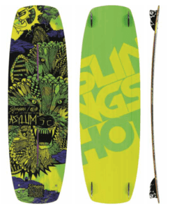 2014 Slingshot Asylum - Complete with Straps, Pads, and Fins