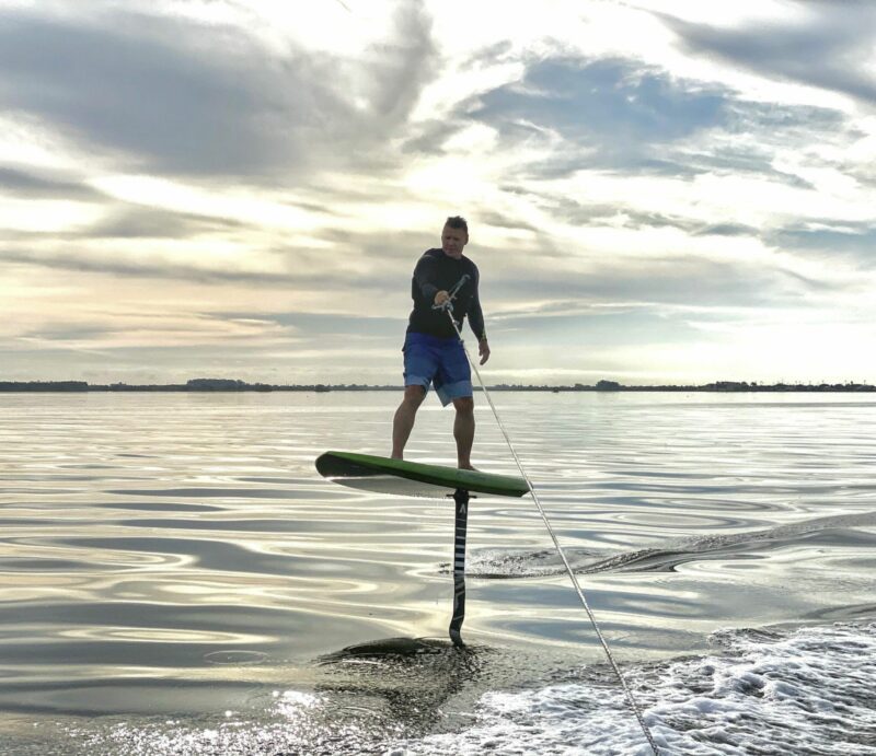 Hydrofoil Tow Lesson with Jetski in Cocoa Beach FL