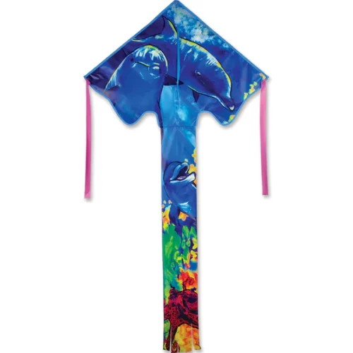 Premier Large Easy Flyer Kite Dolphin