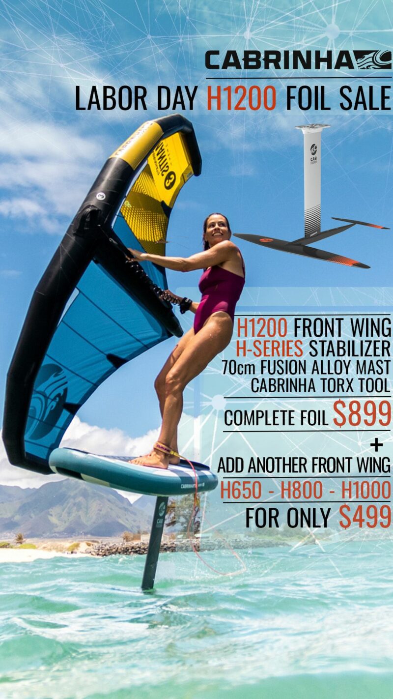 Cabrinha Labor Day H Series 1200 Foil Package Deal! - Image 2