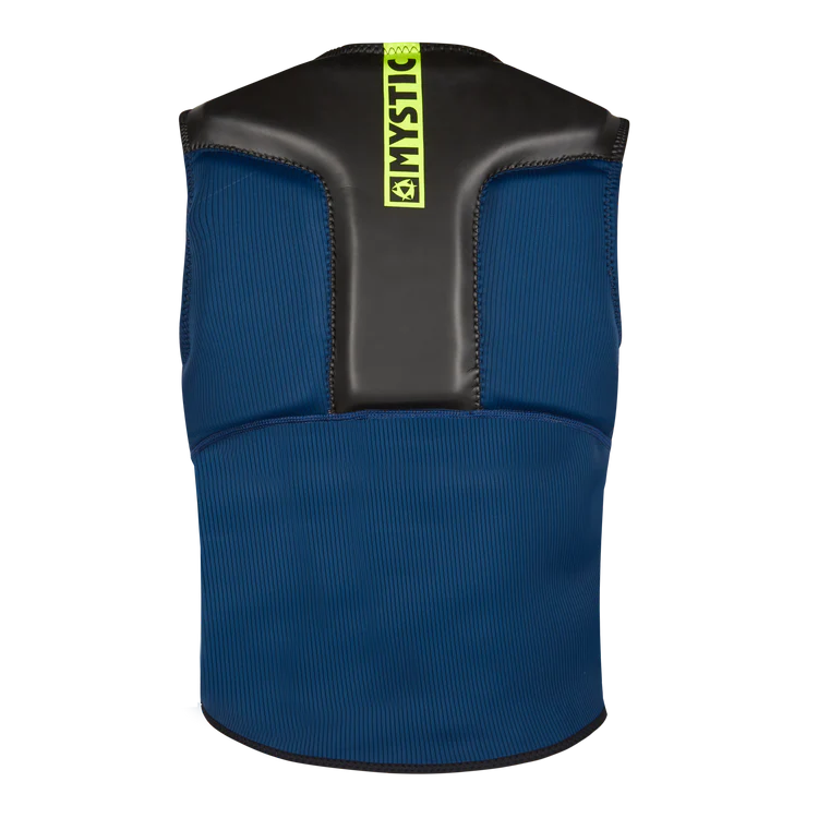 Veste De Protection Impact Mystic Block Kite Pour Homme - Néoprène JAKO, Mousse Clash - Fermeture Zip Avant - Orange Rétro