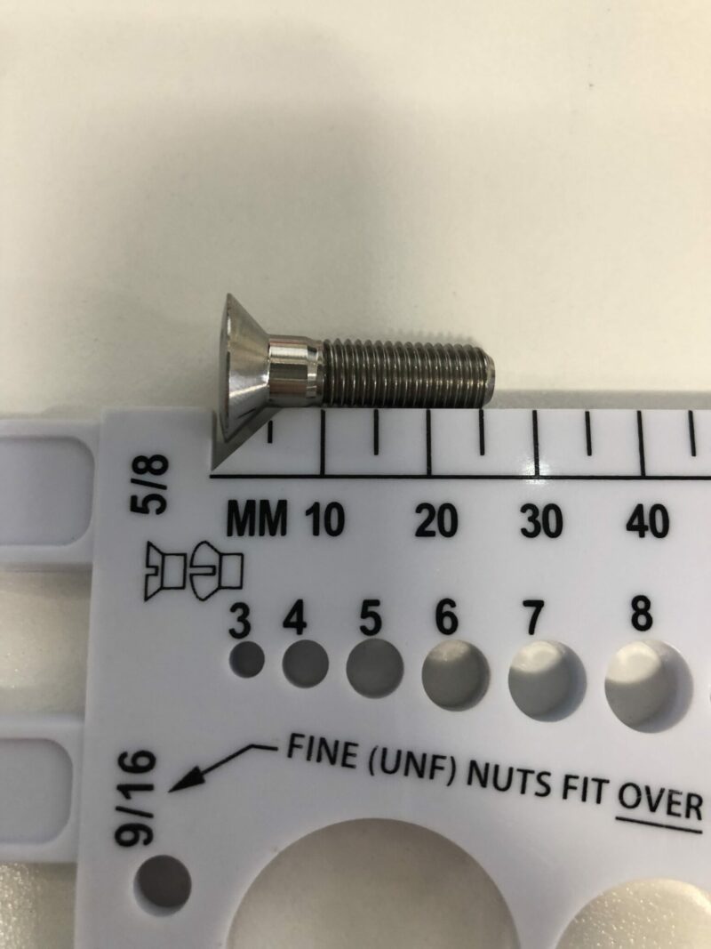 Armstrong Titanium M7 25mm Counter Sunk Screws Set of 4