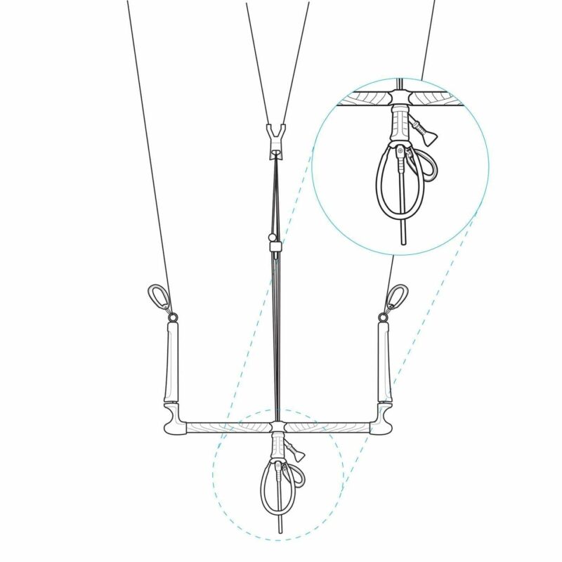 2016 Slingshot Compstick w/ Guardian 17" Control Bar - Image 4