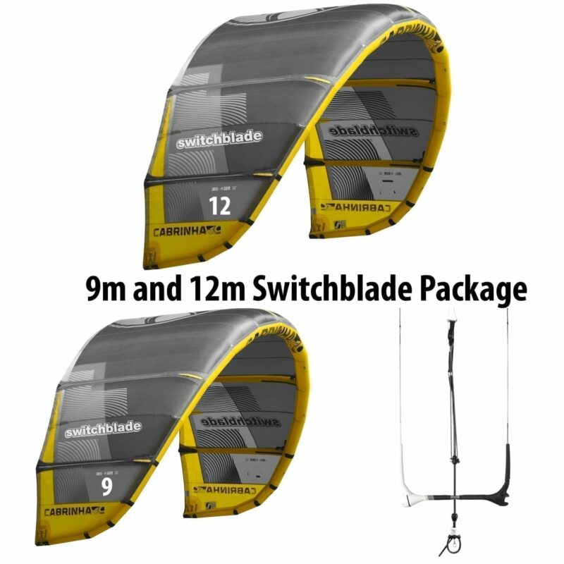 Cabrinha Switchblade 9m and 12m with Bar