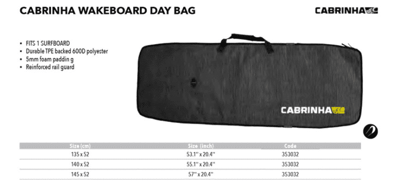 Cabrinha Wakeboard Day Bag 140