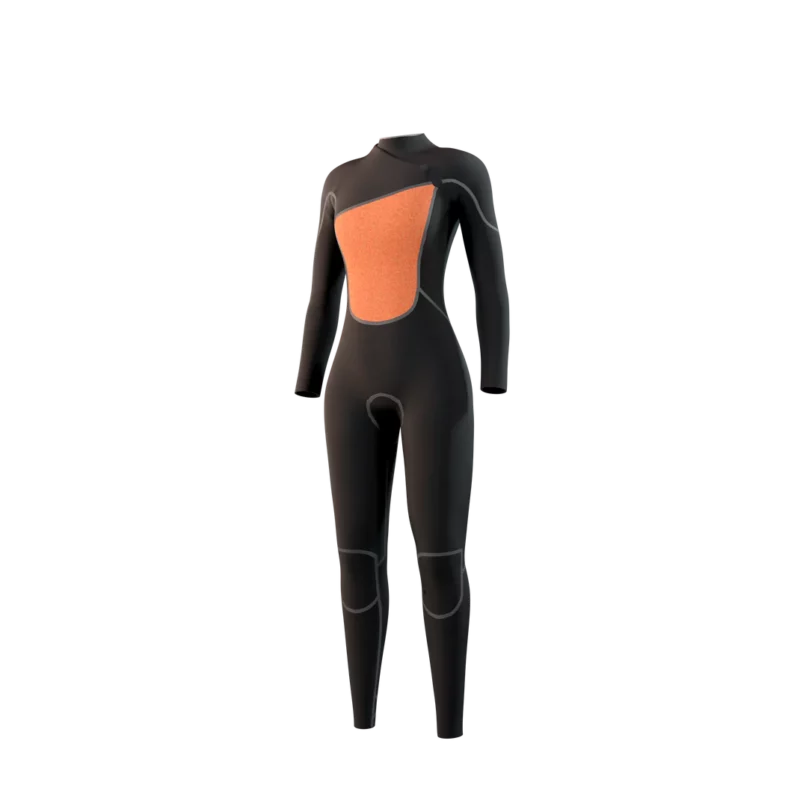 2024 Mystic The One Fullsuit 4/3mm Women's Zipfree - Image 3