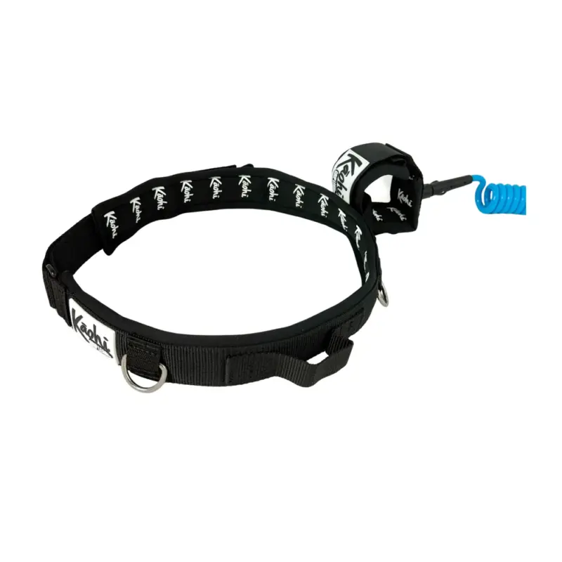 Kaohi Padded Black Belt Waist Belt - Image 4