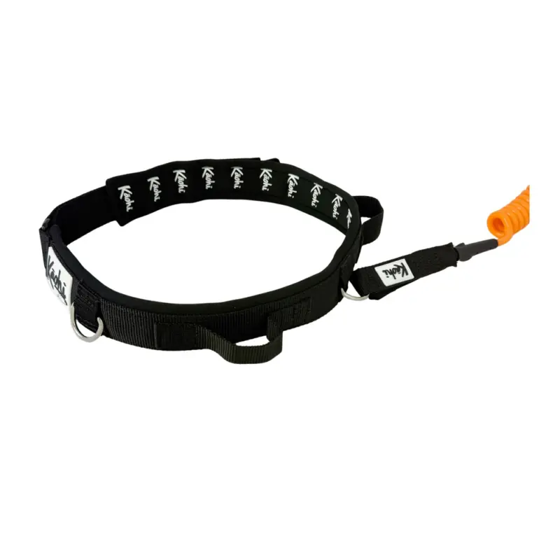 Kaohi Padded Black Belt Waist Belt - Image 5