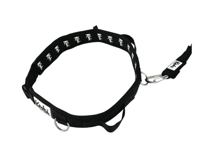 Kaohi Padded Black Belt Waist Belt - Image 6