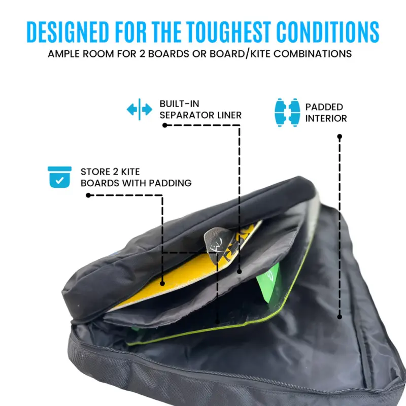 KiteKulture Two Board Twin Tip Bag - Image 6