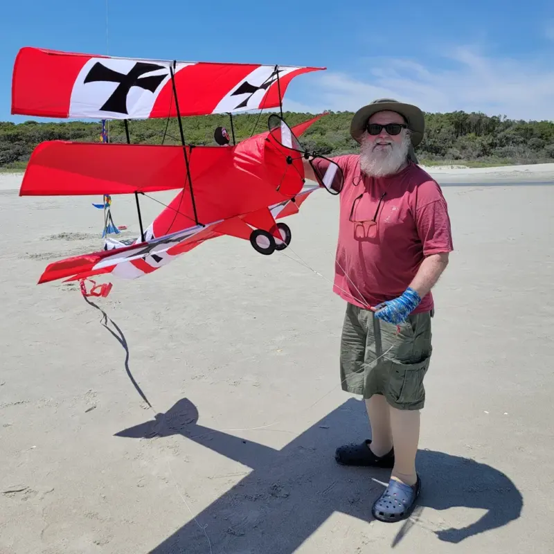 Premier Giant Red Baron Tri Plane Kite - Image 4