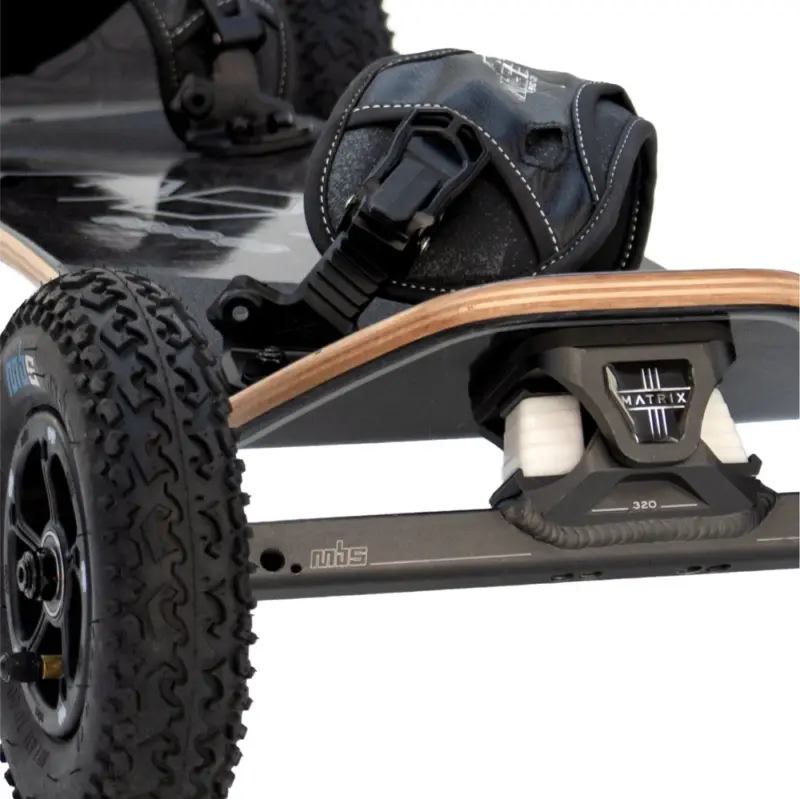 MBS Comp 95 Mountainboard - Silver Hex - Image 2