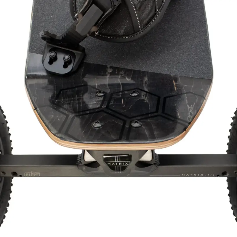MBS Comp 95 Mountainboard - Silver Hex - Image 7