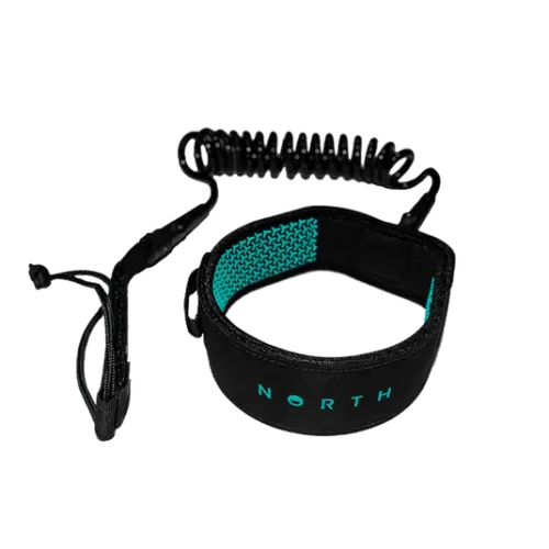 2024 North Calf Leash Coiled Wing Surf SUP Leash