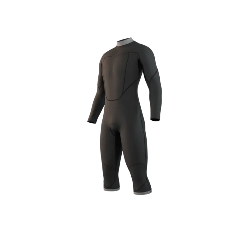 2025 Mystic Brand Longarm Shortleg 3/2mm BZip Flatlock - Image 3