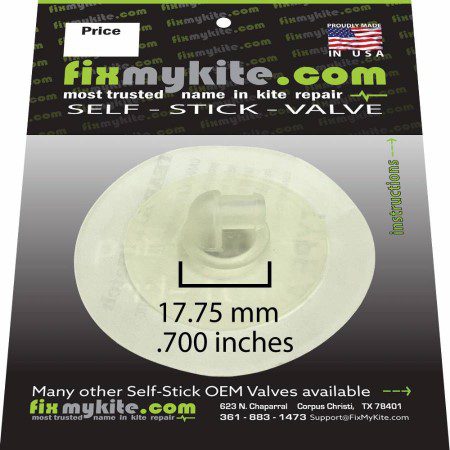 FixMyKite Ocean Rodeo Aluula Kite One Pump Valve
