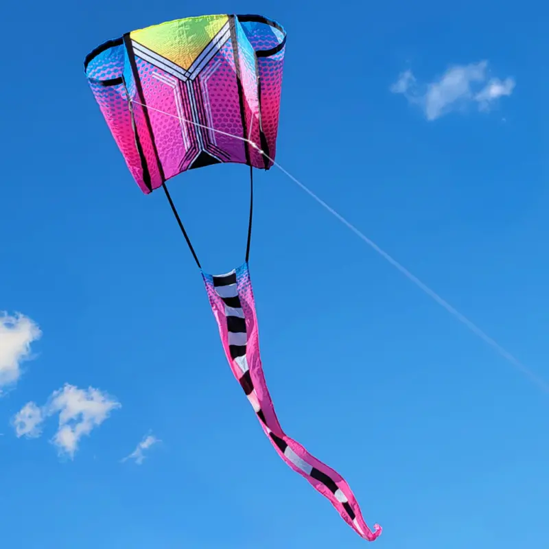Premier Kites Aero Tech Power Sled 10 Kite - Purple Plum - Image 3
