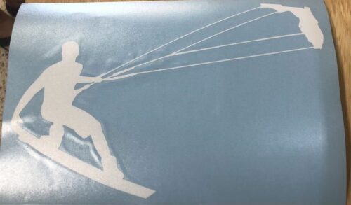 Good Breeze Waterproof Kiteboarding Florida Sticker