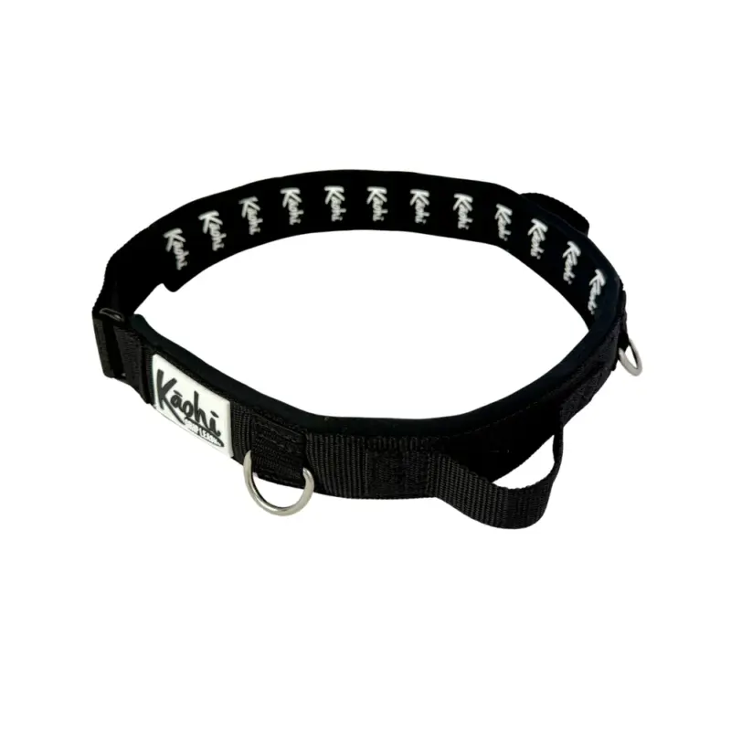 Kaohi Padded Black Belt Waist Belt - Image 9