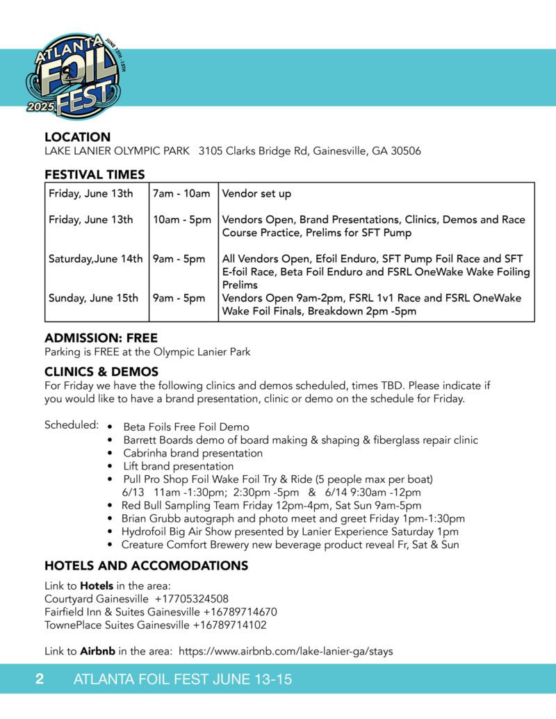 2025 FSRL Atlanta Foil Fest Entry - Image 6