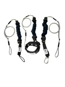 Kaohi Inviz Leash with Coil Cover for Parawinging