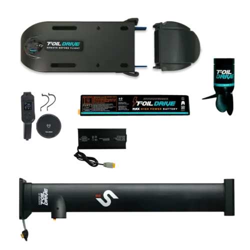 Foil Drive Assist Max and Slingshot One Lock V2 Integrated Mast Bundle