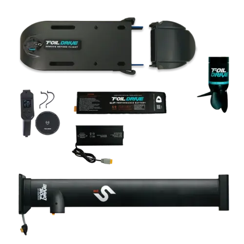 Foil Drive Assist Slim and Slingshot One Lock V2 Integrated Mast Bundle