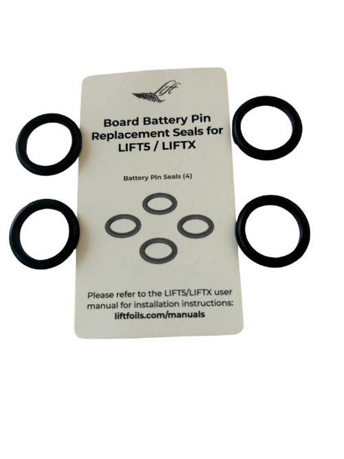 Lift Foils Battery Pin Replacement Seals for Lift5 / LiftX