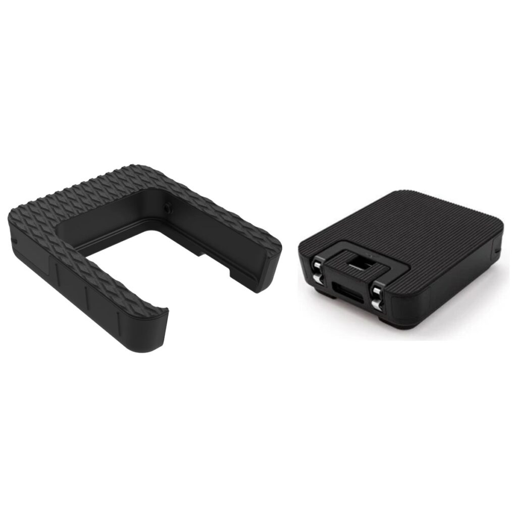 LiftX eFoil Battery and LiftX Battery Adapter shown side by side as a bundle on a white background