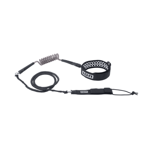ION Wing Board Leash Core Hybrid Knee black